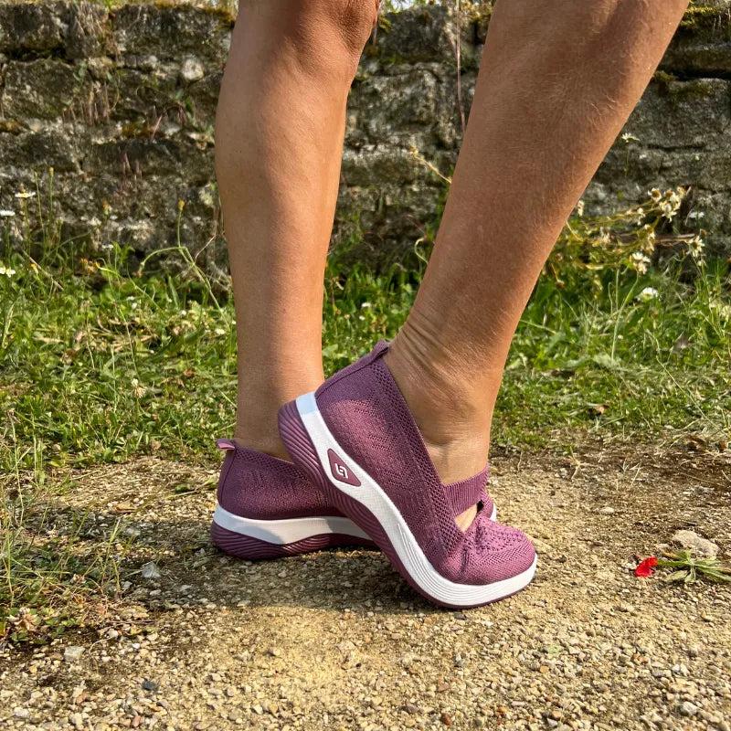 ErgoStepia™ - Baskets à confort orthopédique pour femme
