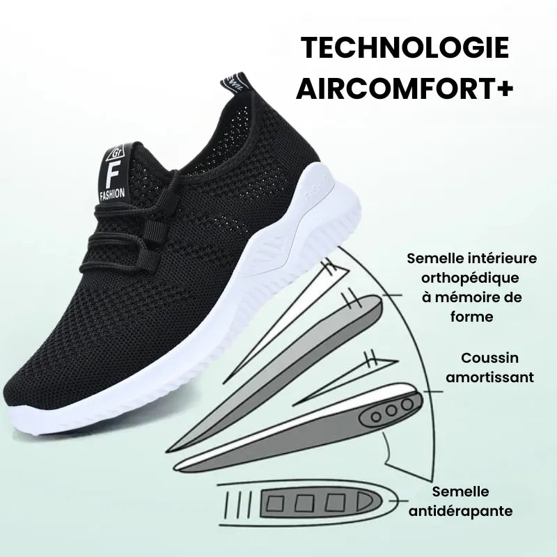ErgoModa™ - Baskets à confort orthopédique pour femme