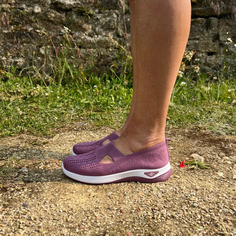 ErgoStepia™ - Baskets à confort orthopédique pour femme