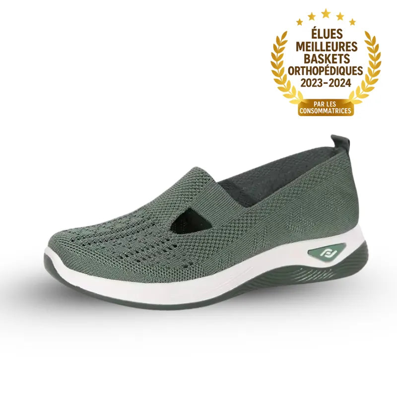 ErgoStepia™ - Baskets à confort orthopédique pour femme