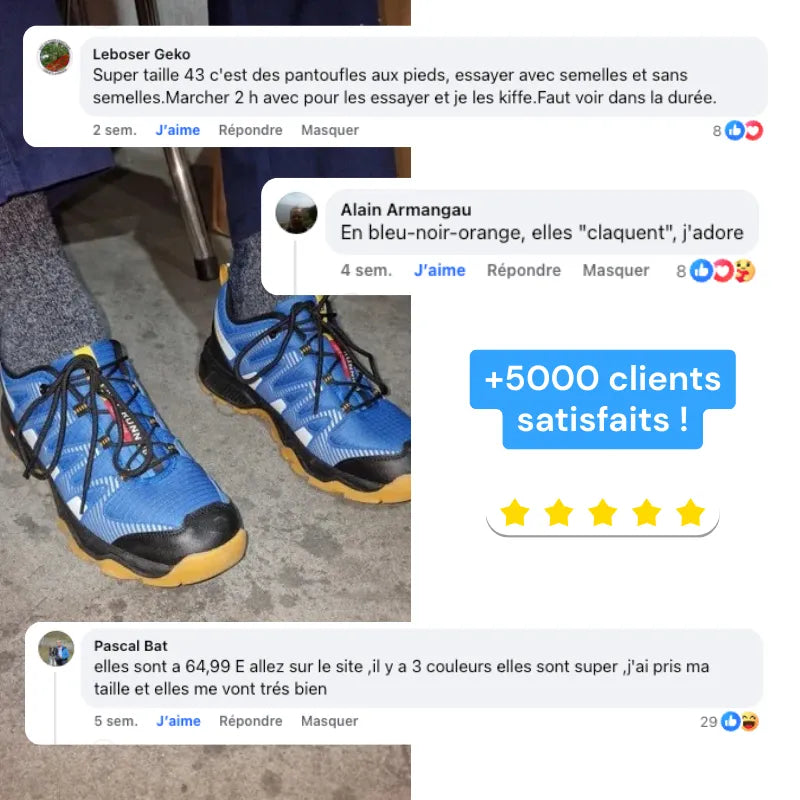 OrthoTrailPro™ - Chaussures de marche ultra confort