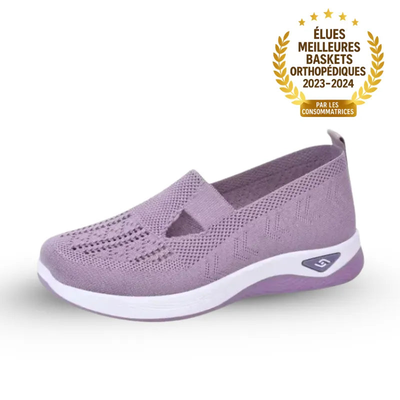ErgoStepia™ - Baskets à confort orthopédique pour femme