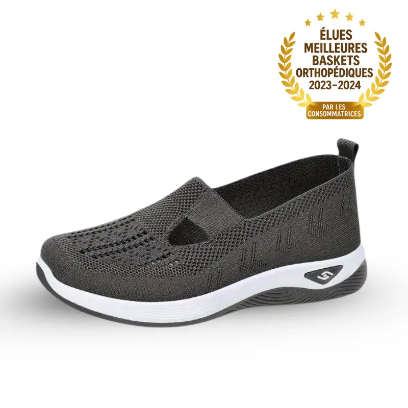 ErgoStepia™ - Baskets à confort orthopédique pour femme