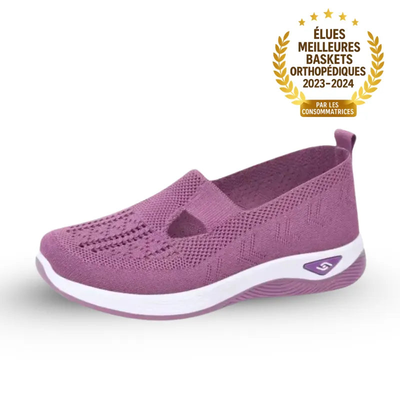 ErgoStepia™ - Baskets à confort orthopédique pour femme