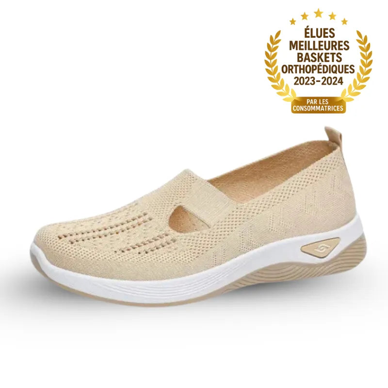 ErgoStepia™ - Baskets à confort orthopédique pour femme