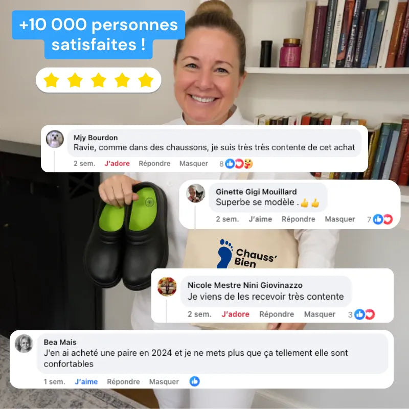 ClogStep™ – Sabots ultra-confort antidérapants