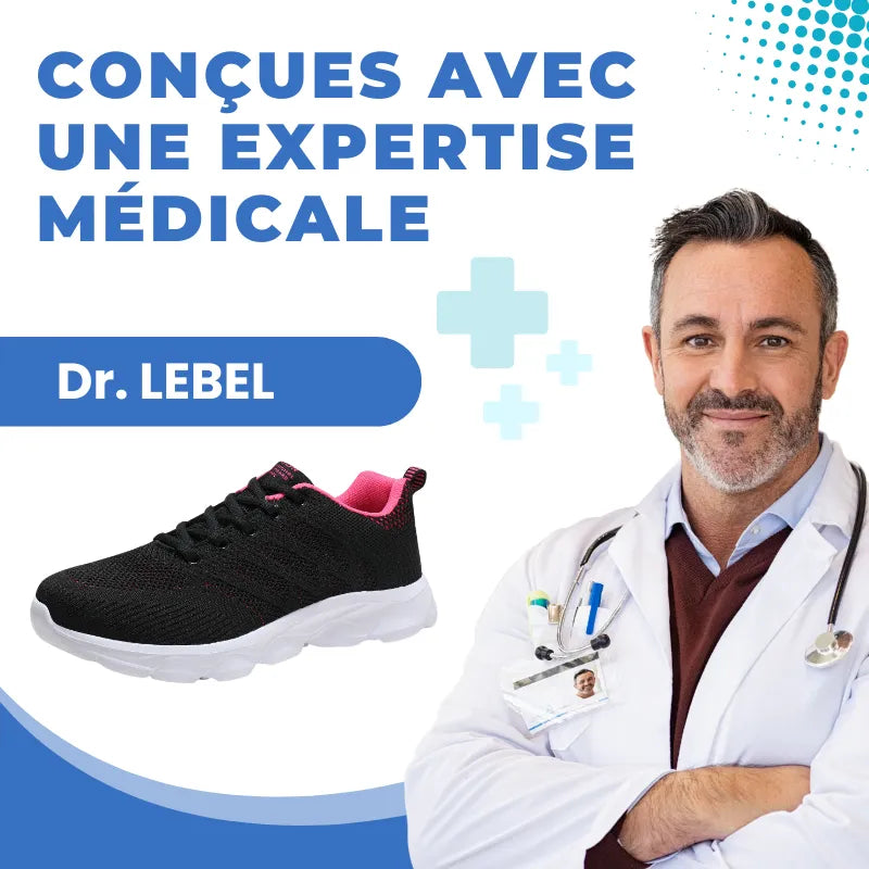 ErgoBoost™ - Baskets à confort orthopédique pour femme
