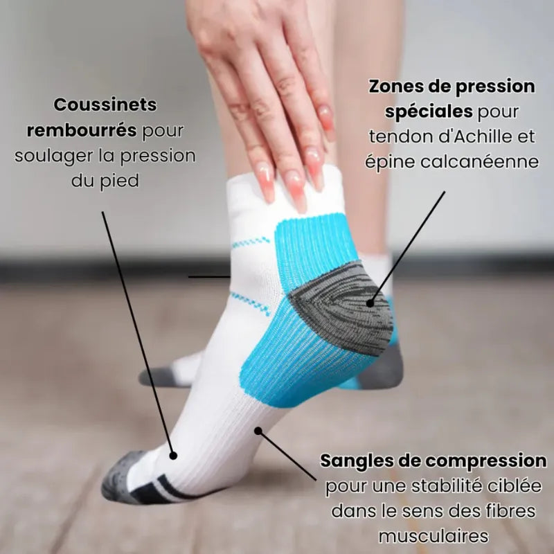 OrthoSocks™ - Chaussettes de compression en fibre de bambou