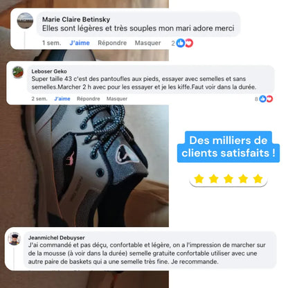 FationTrip™ - Chaussures de marche à confort orthopédique
