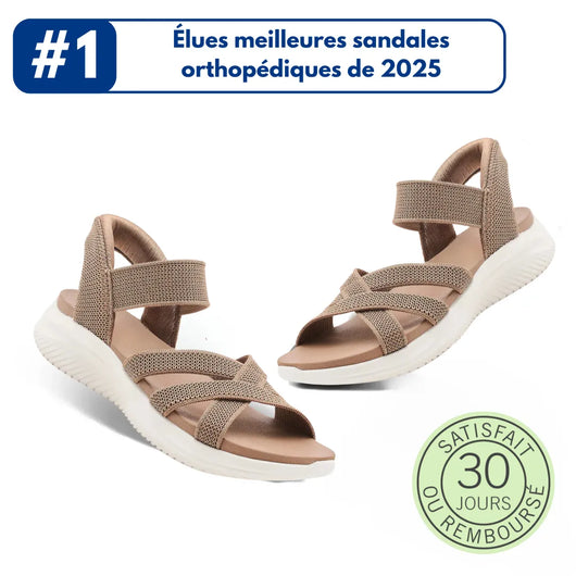 ErgoLina™ - Sandales à confort orthopédique pour femme