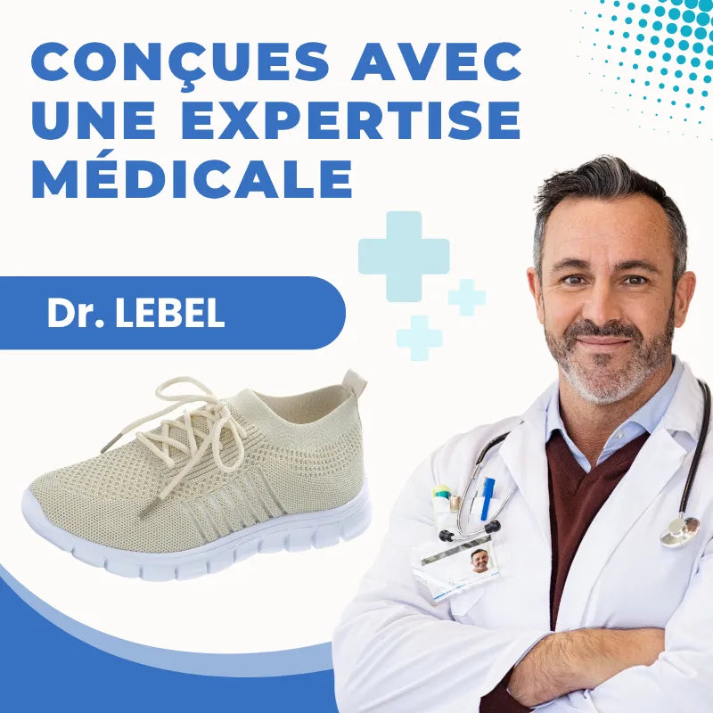 OrthoBoost™ - Baskets à confort orthopédique femme