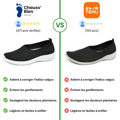 ErgoSofia™ - Baskets à confort orthopédique femme