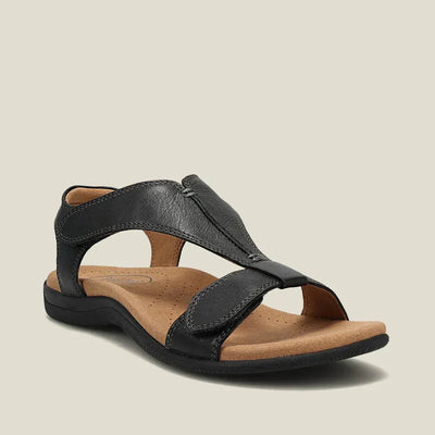 Liria™ - Sandales ouvertes en cuir à confort orthopédique