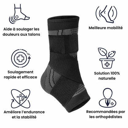 FlexFit™ - Chevillères de contention avec sangles de maintien