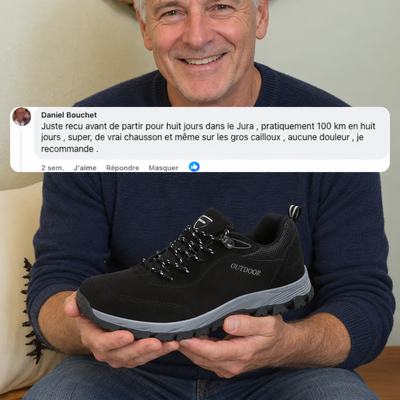 OutdoorPro™ - Chaussures de randonnée à confort orthopédique