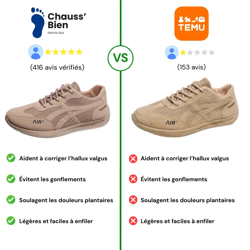 AirSport+™ - Baskets à confort orthopédique homme