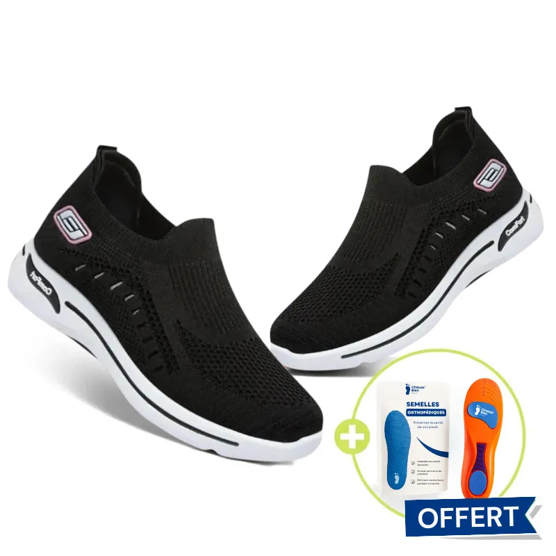 ErgoComfort+™ - Baskets à confort orthopédique pour femme