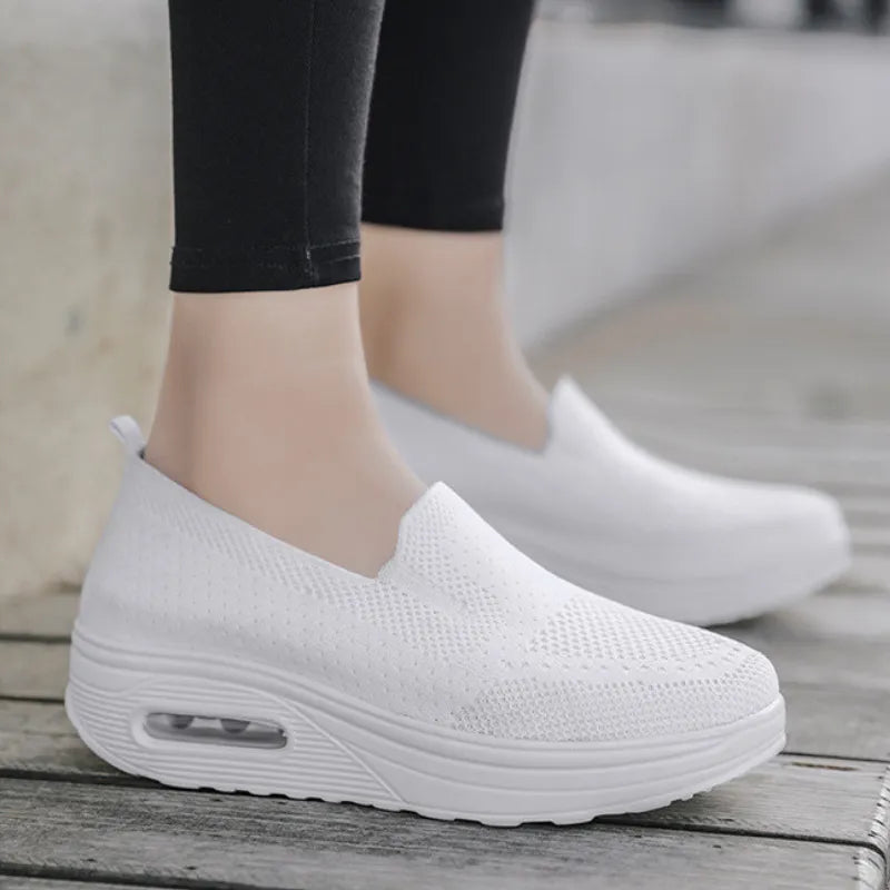 Ergovia™ - Baskets à confort orthopédique femme