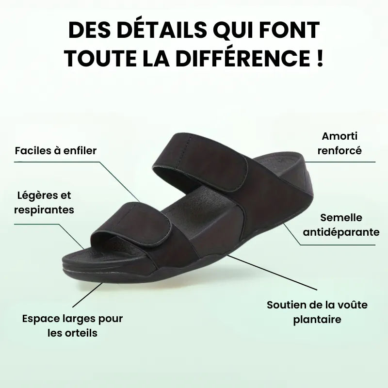 Zenova™ - Sandales à confort orthopédique pour femme