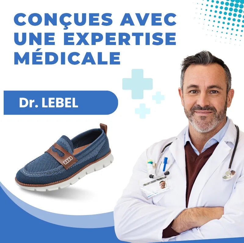 UrbanConfort™ - Mocassins à confort orthopédique homme