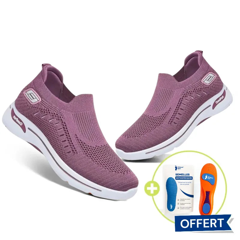 ErgoComfort+™ - Baskets à confort orthopédique pour femme