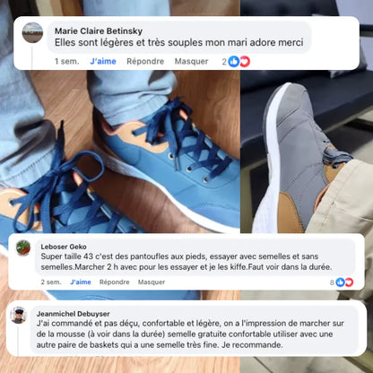 Neven™ - Chaussures de ville à confort orthopédique