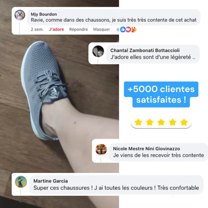 ErgoModa™ - Baskets à confort orthopédique pour femme