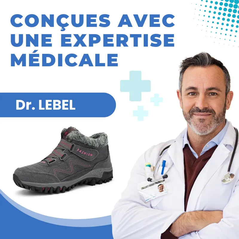 OrthoBoots™ - Bottes de randonnée d’hiver fourrées