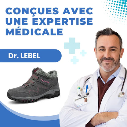 OrthoBoots™ - Bottes de randonnée d’hiver fourrées