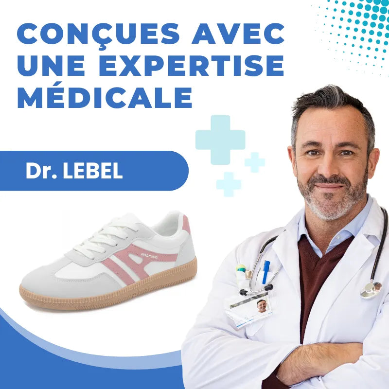 Vejoria™ - Baskets de ville à confort orthopédique