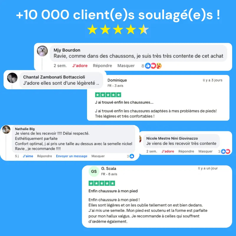 RandoTrail™ - Chaussures de randonnée à confort orthopédique