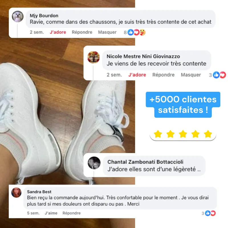 ErgoVita™ - Baskets à confort orthopédique