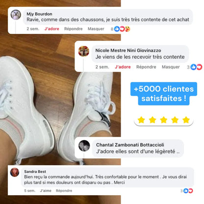 ErgoVita™ - Baskets à confort orthopédique