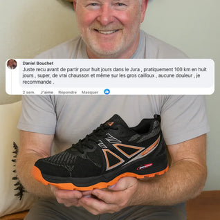 TrekPro™ - Chaussures de marche à confort orthopédique homme