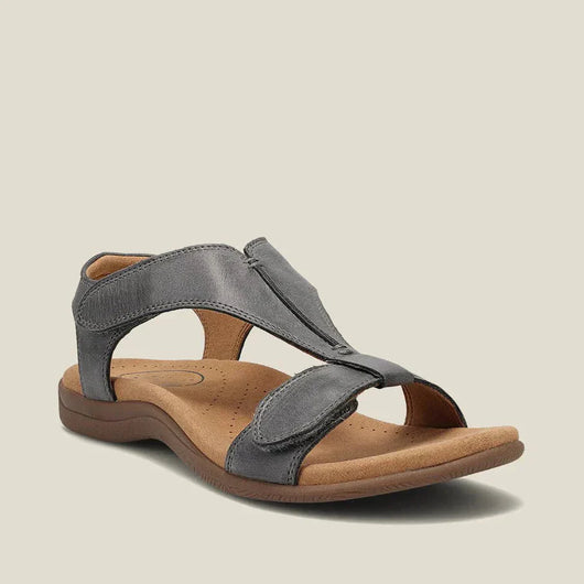 Liria™ - Sandales ouvertes en cuir à confort orthopédique