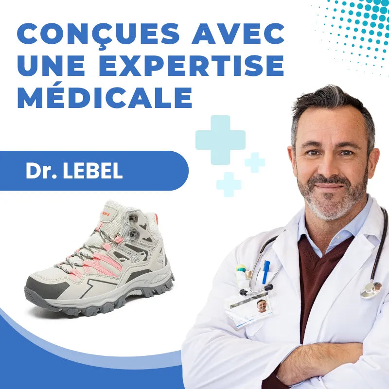 RandoTrail™ - Chaussures de randonnée à confort orthopédique