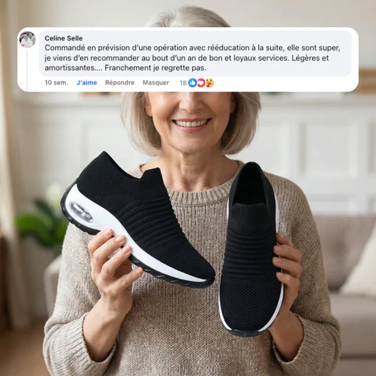 CliniStep™ - Baskets à confort orthopédique