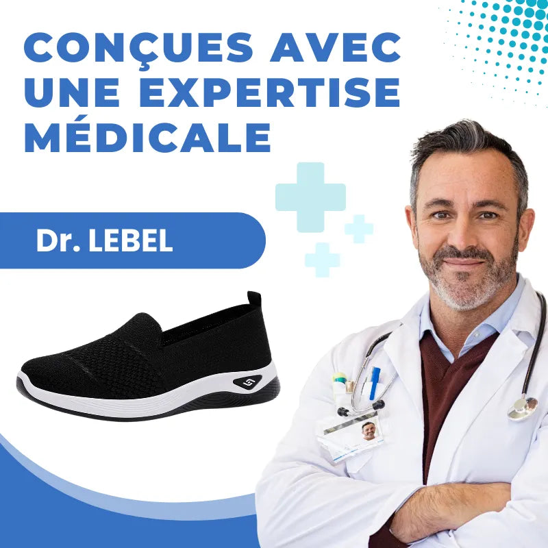 Ergofit+™ - Baskets à confort orthopédique pour femme