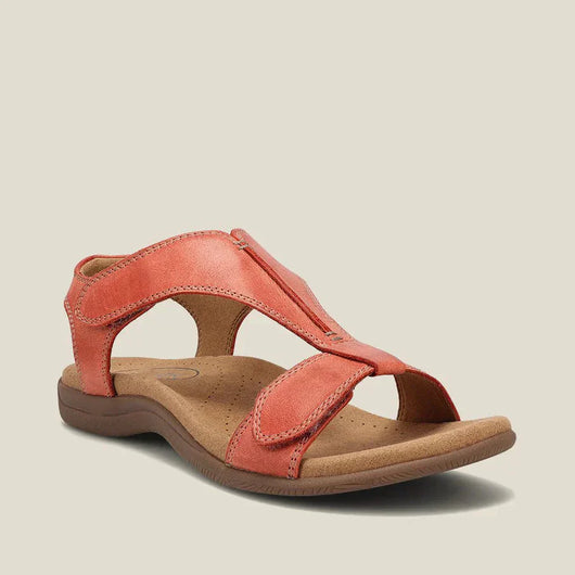 Liria™ - Sandales ouvertes en cuir à confort orthopédique