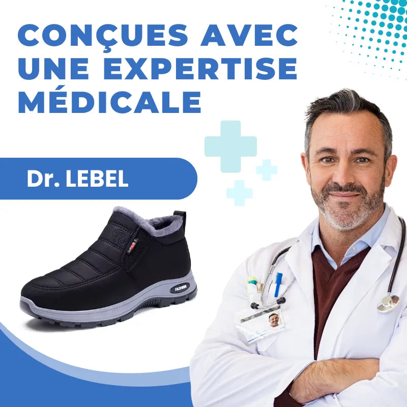 OrthoConfort+™ - Chaussures de marche d'hiver à confort orthopédique