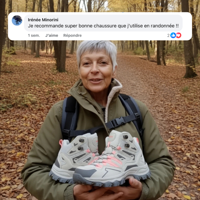 RandoTrail™ - Chaussures de randonnée à confort orthopédique