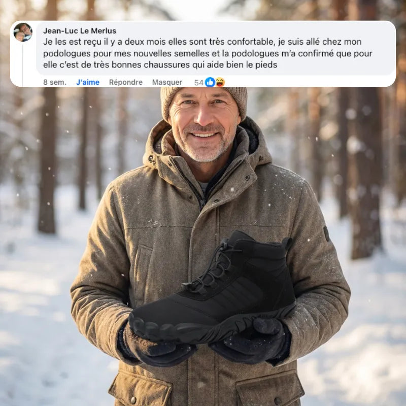 ErgoFoot™ - Chaussures minimalistes à confort orthopédique