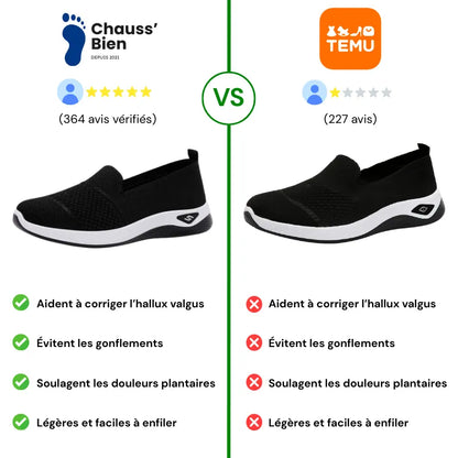 Ergofit+™ - Baskets à confort orthopédique pour femme