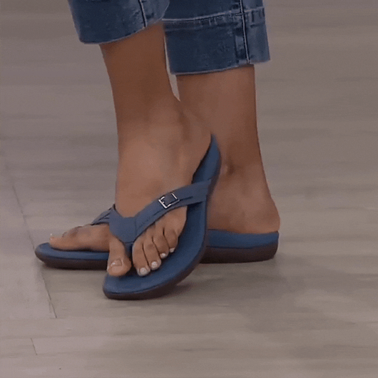 Soleya™ – Tongs à confort orthopédique