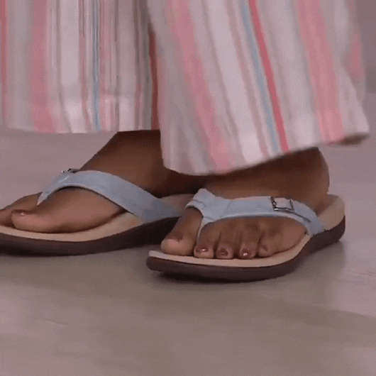 Soleya™ – Tongs à confort orthopédique