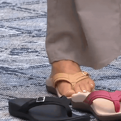 Soleya™ – Tongs à confort orthopédique