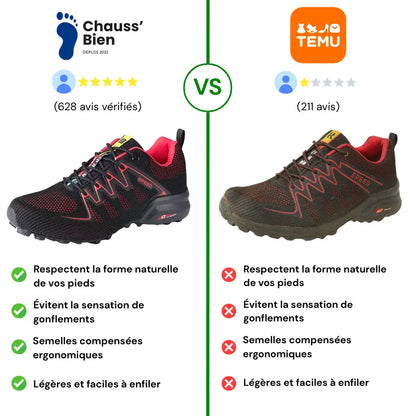 OrthoSpeed™ - Chaussures de marche active en mesh homme