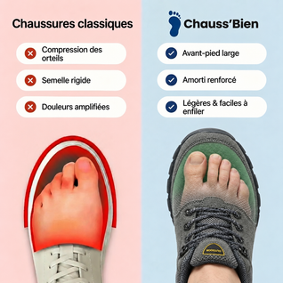 OutdoorPro™ - Chaussures de randonnée à confort orthopédique