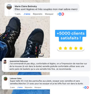 OrthoSpeed™ - Chaussures de marche à confort orthopédique pour homme