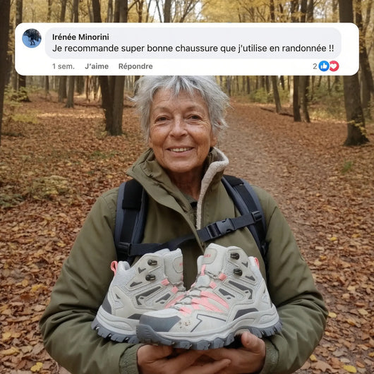 RandoTrail™ - Chaussures de randonnée à confort orthopédique